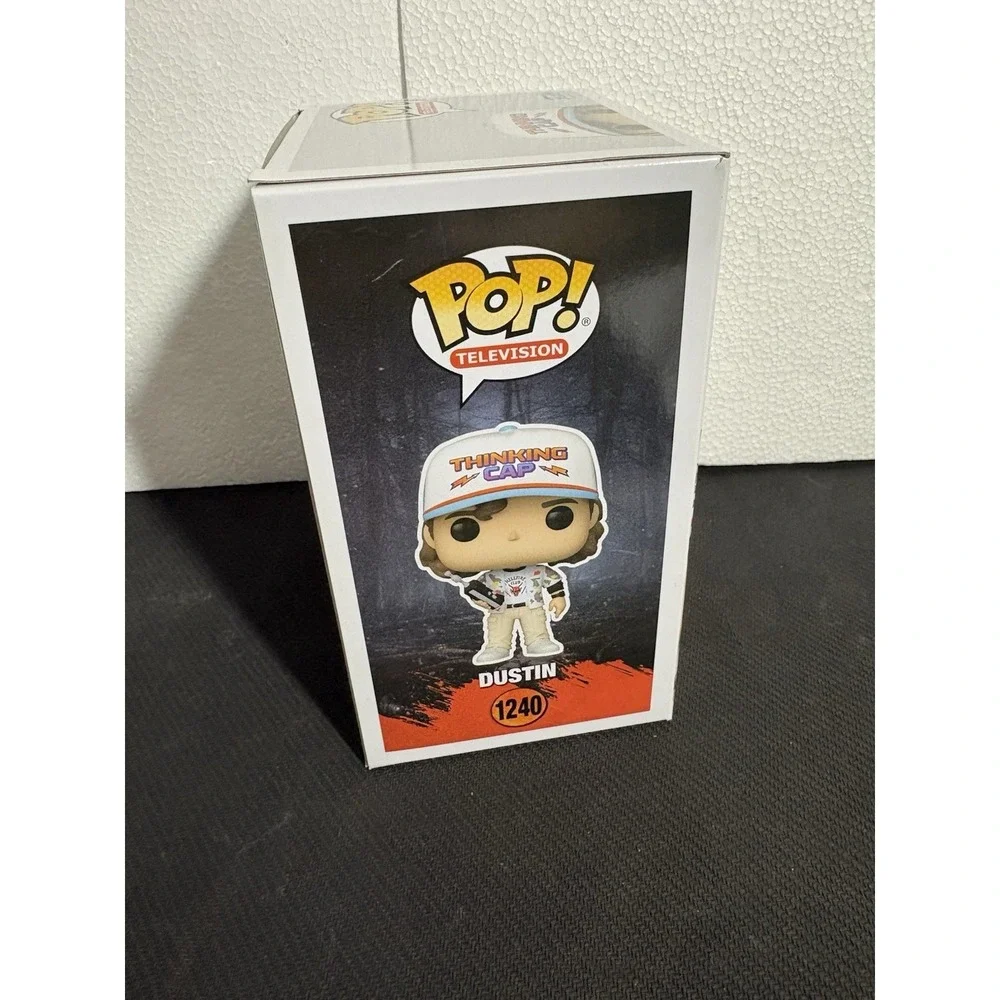 Funko POP! Television Stranger Things Dustin #1240 Vinyl Figure Hellfire Club